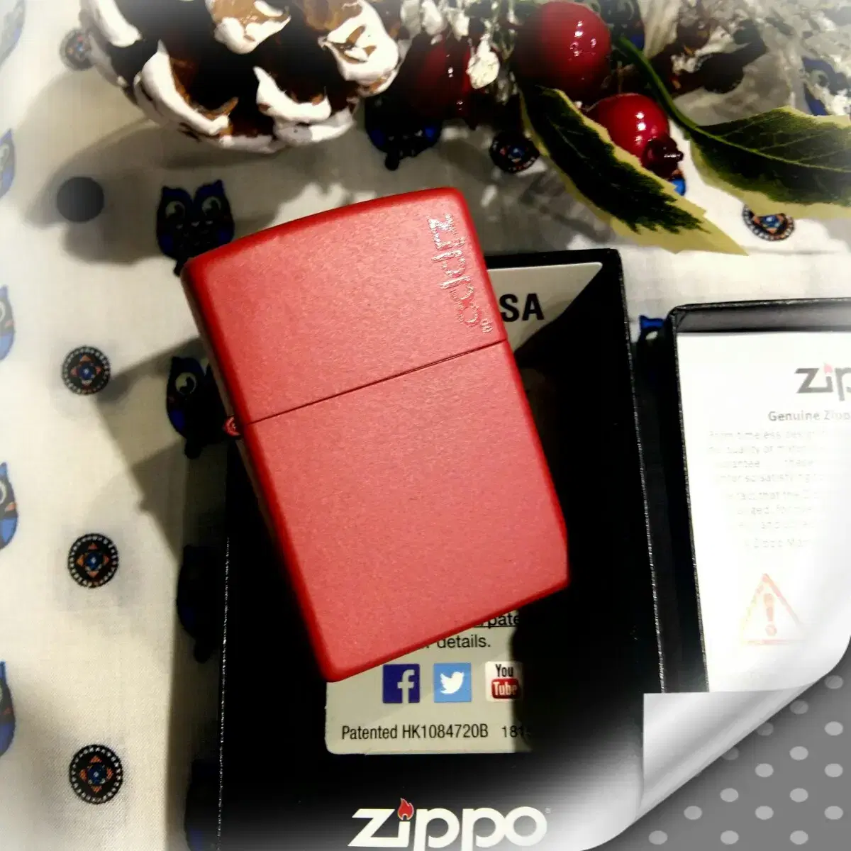 정품 233ZL ZIPPO LOGO 미개봉 새 지포라이터