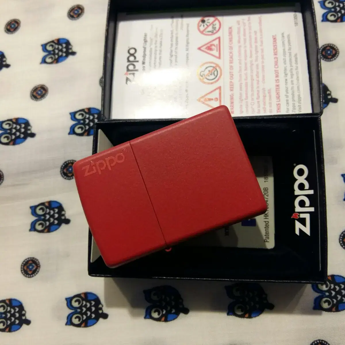 정품 233ZL ZIPPO LOGO 미개봉 새 지포라이터