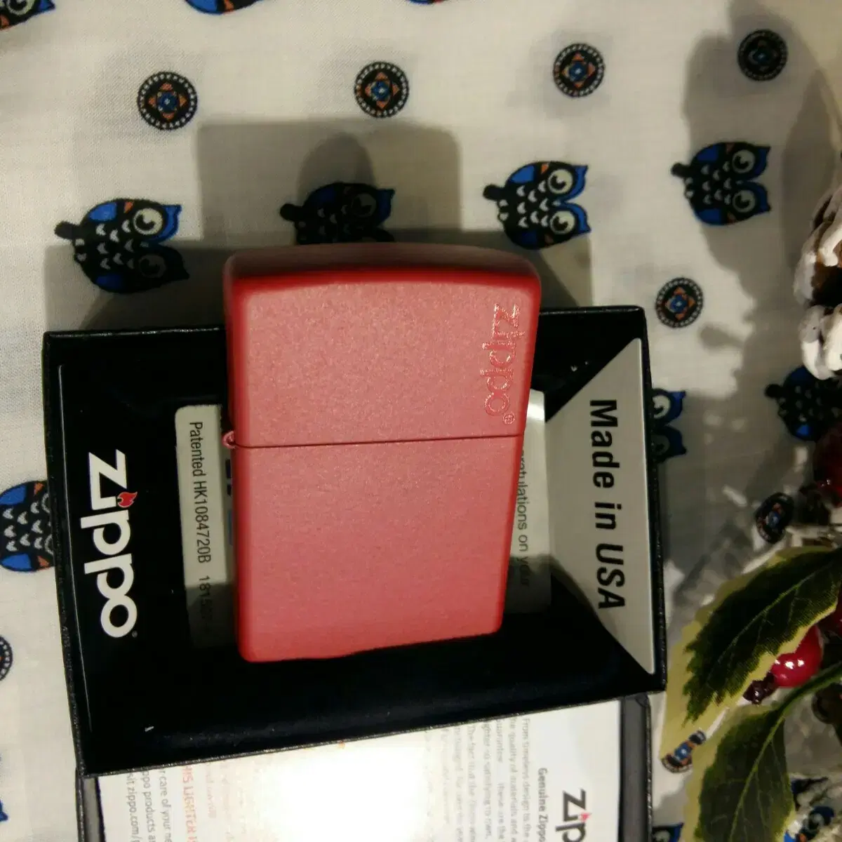 정품 233ZL ZIPPO LOGO 미개봉 새 지포라이터