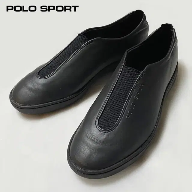 [정품] POLO SPORT 폴로스포츠 밴딩 컨퍼터블 가죽슬립온(260)