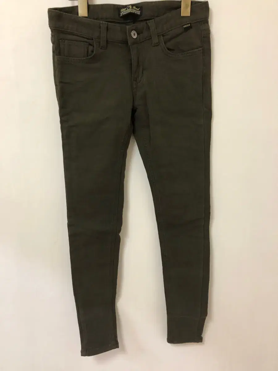 Brushed jin khaki pants S