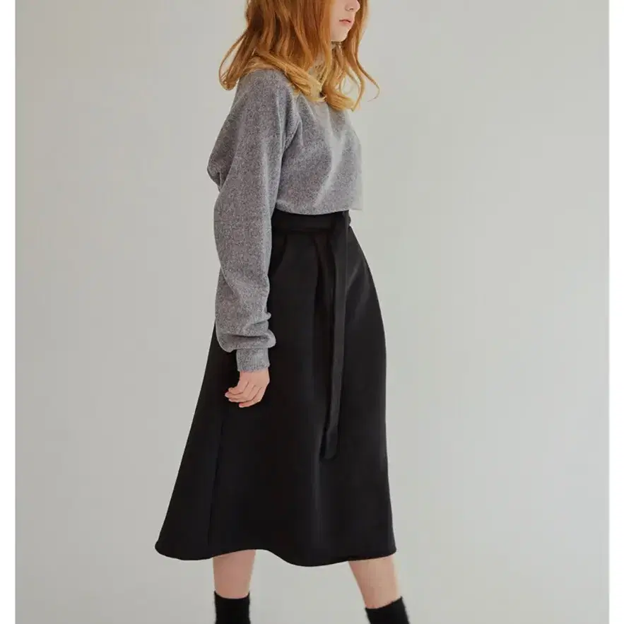 black long skirt 무배