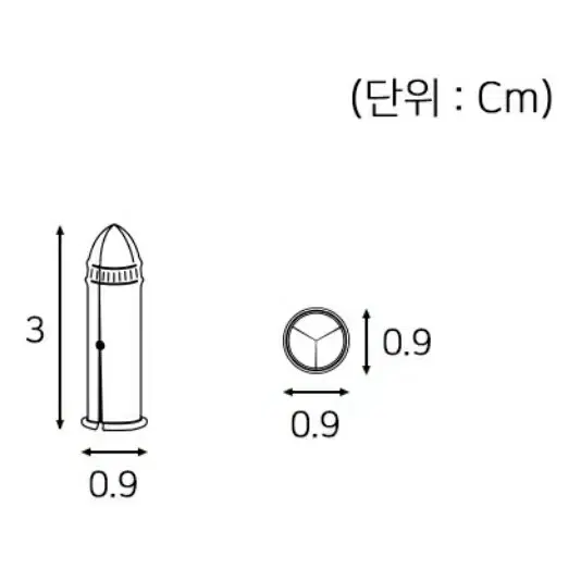 [DUX]독일 철제 연필캡 뚜껑실버