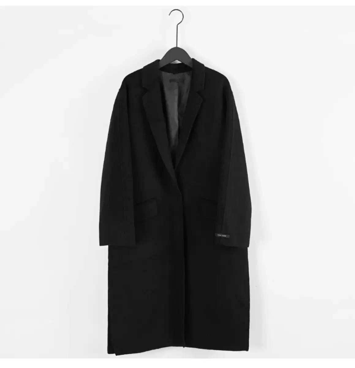 handmade coat black