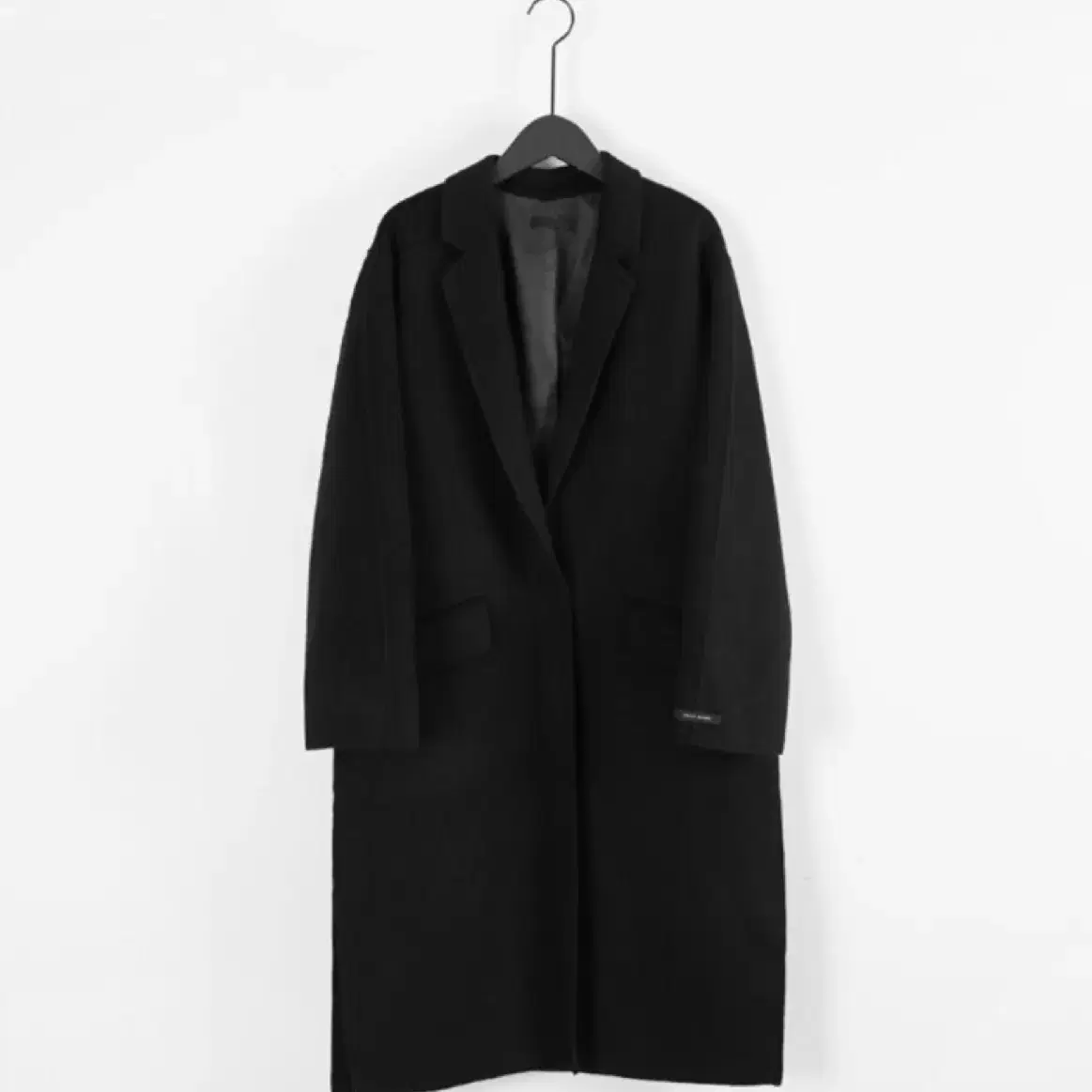 handmade coat black