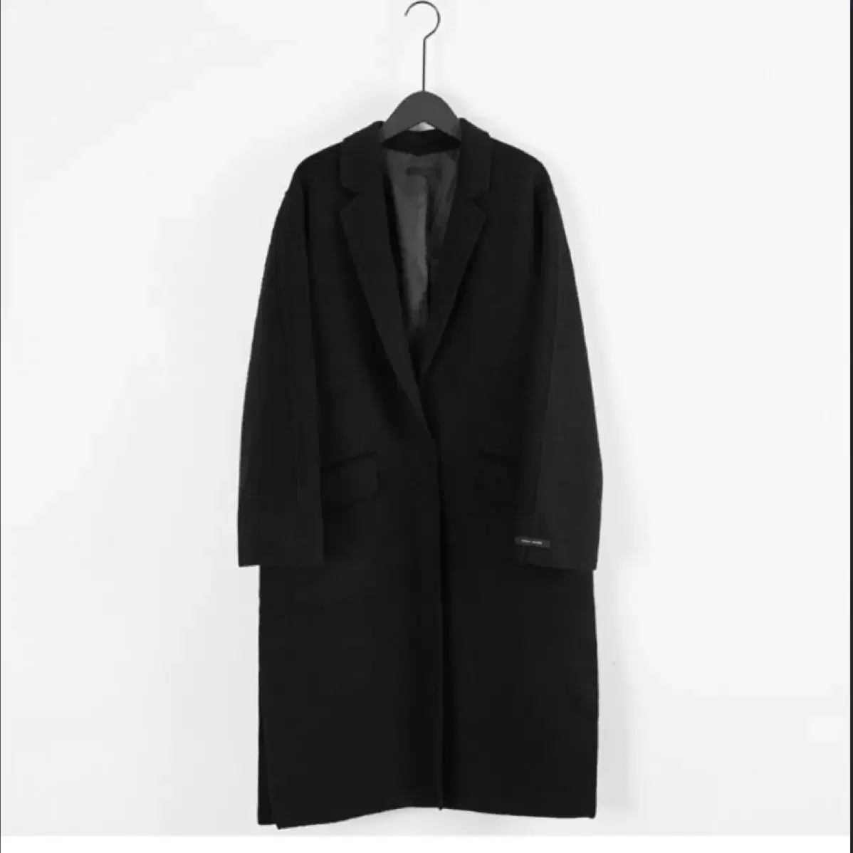 handmade coat black