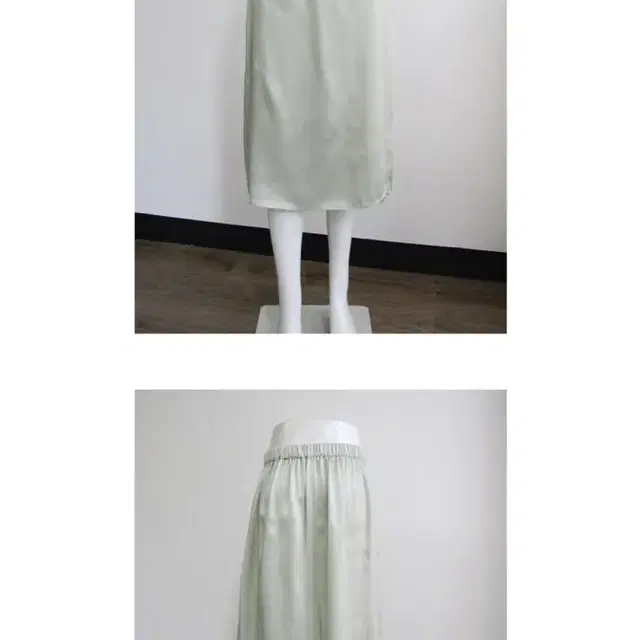 [삽니다]silk midi skirt(mint)