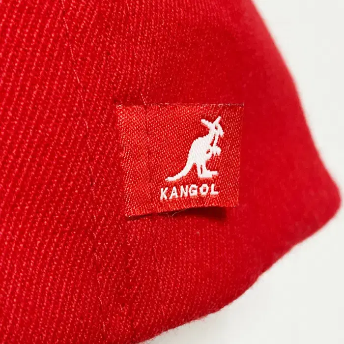 [정품] KANGOL 캉골 울 플렉스핏 캥거루자수 베이스볼 볼캡 레드