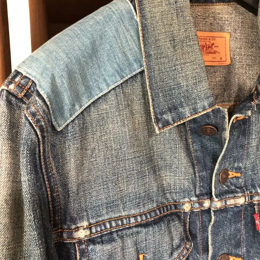 Levis Patch Denim Trucker