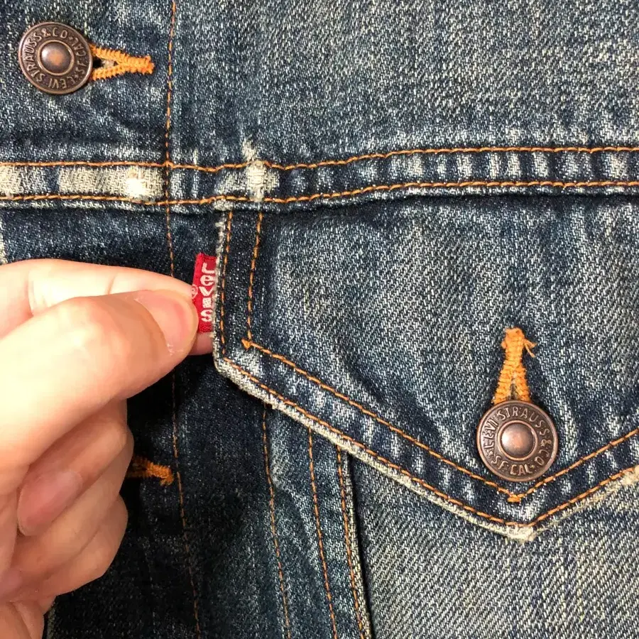 Levis Patch Denim Trucker