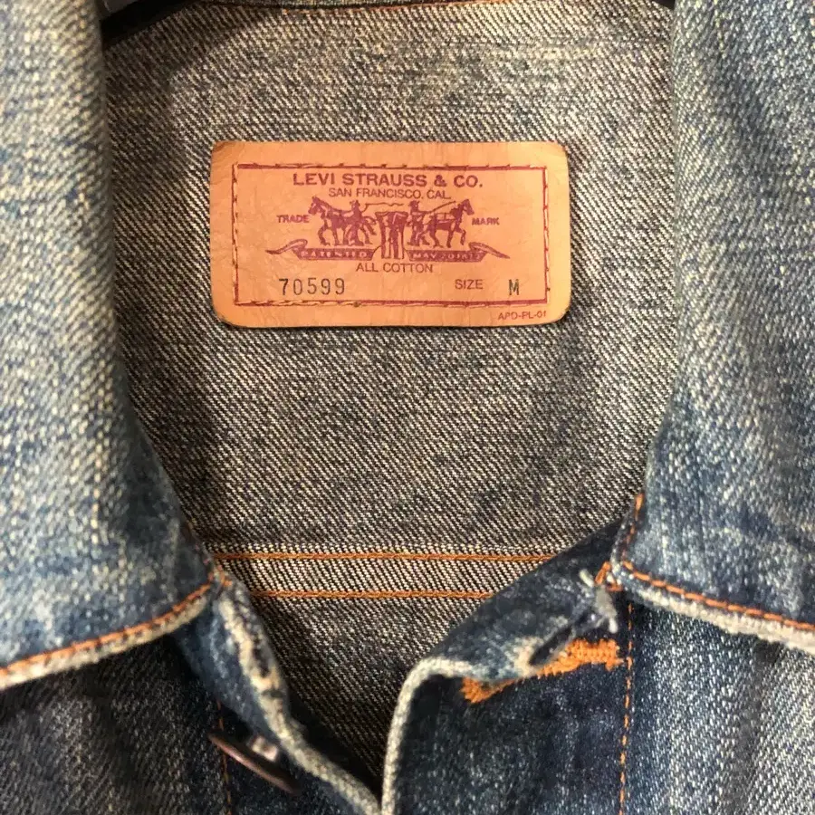 Levis Patch Denim Trucker