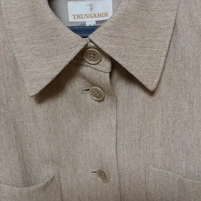 [55] 이태리 트루사르디 TRUSSARDI 카라 원피스코트