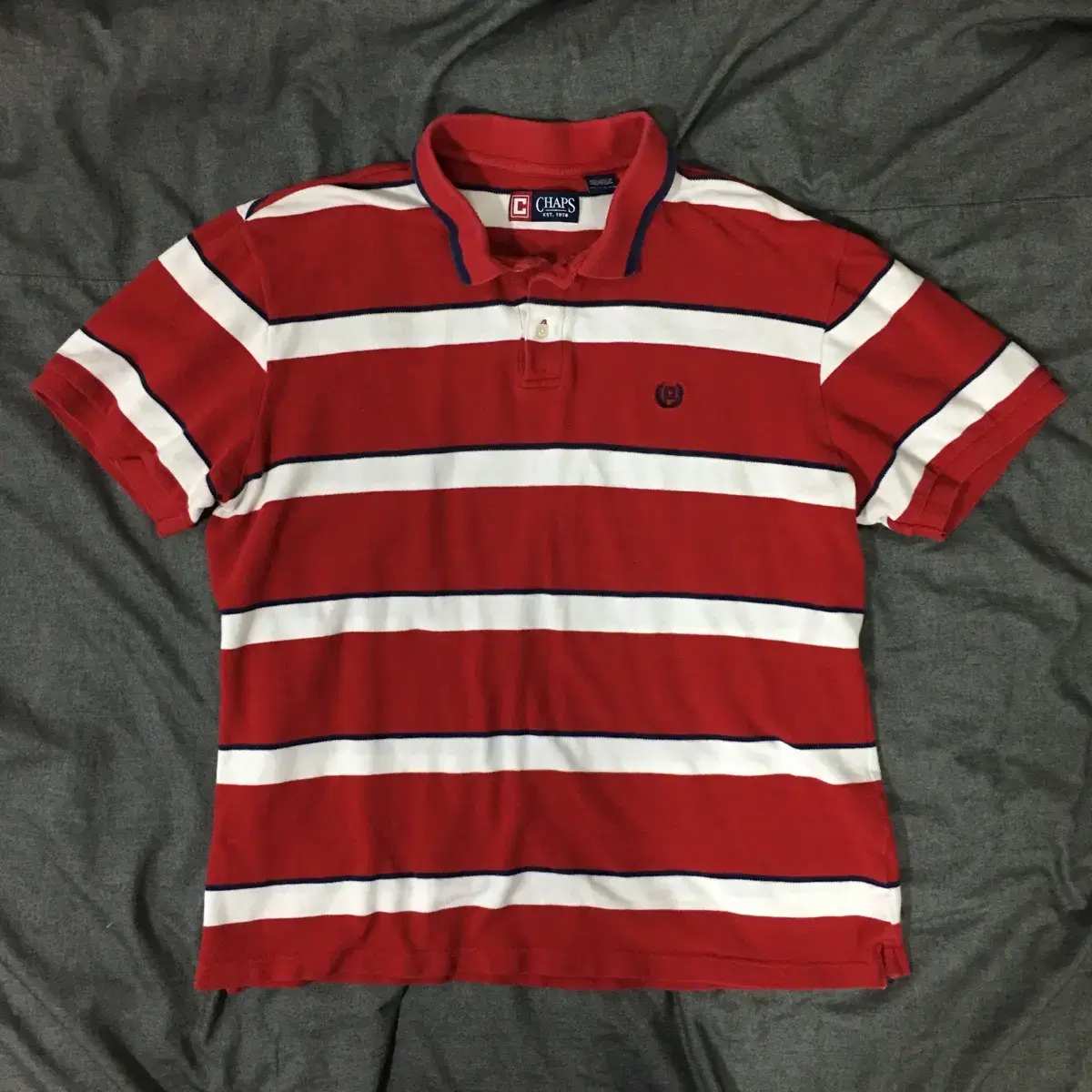 Chaps Ralph Lauren S/S 폴로셔츠 Sz XL