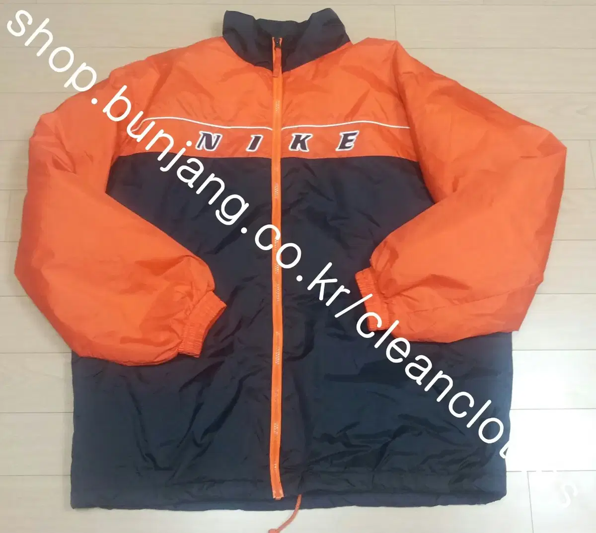 [XXL] Nike Old School Big Size Swoosh Embroidered Padded Windbreaker