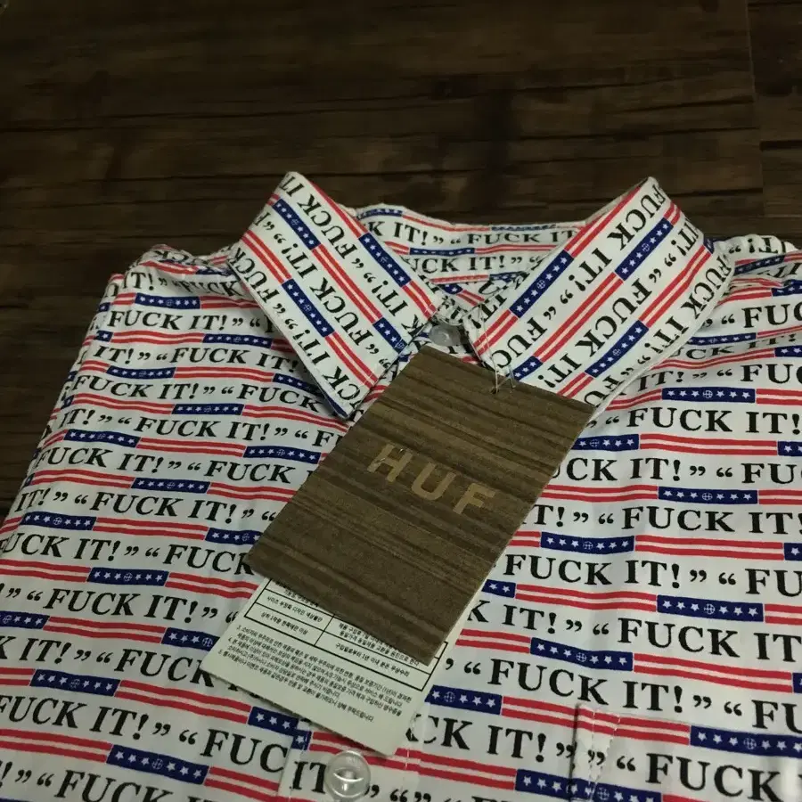 허프 fuck it 셔츠 huf