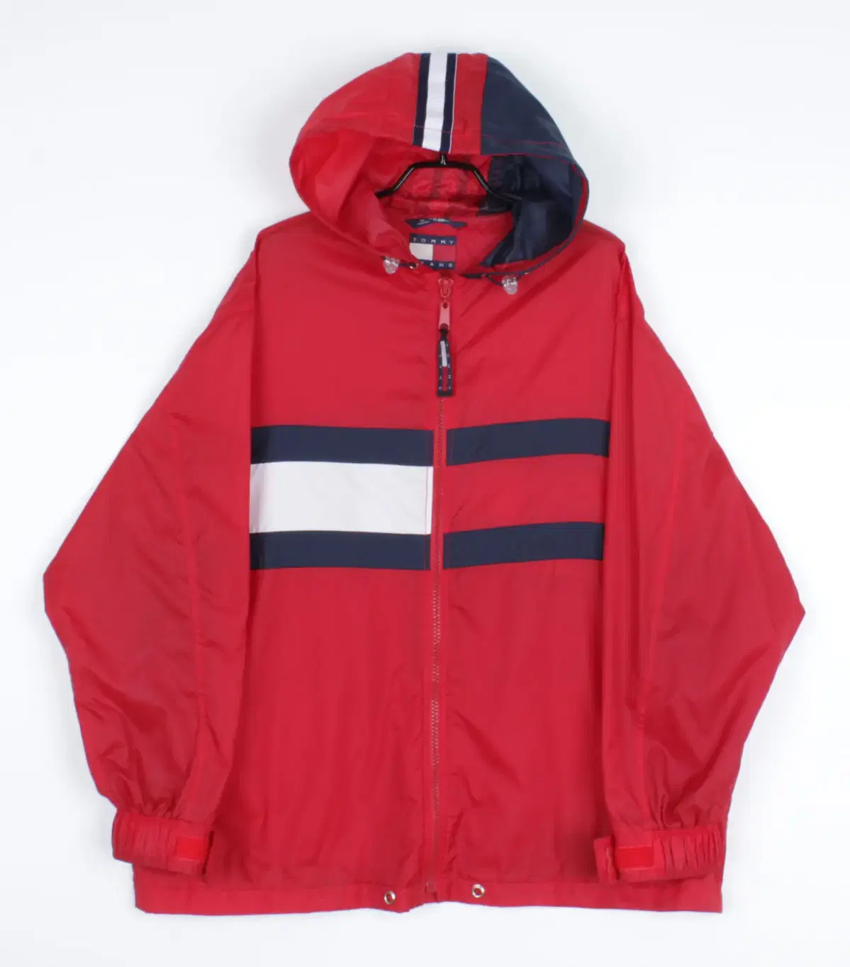 Tommy Hilfiger Front and Back Big Logo Windbreaker (A1-34-08)