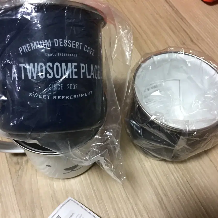 투섬플레이스 twosome place 380ml 범랑컵 머그컵