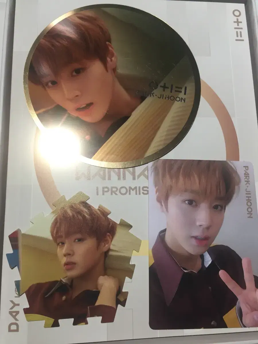 Wanna One album park jihoon dey Full Set