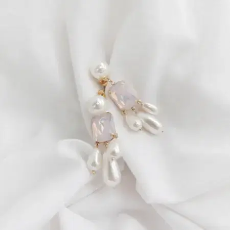 샹들리 earring 모코블링 로즈팩토리 메이빈스 아네로즈