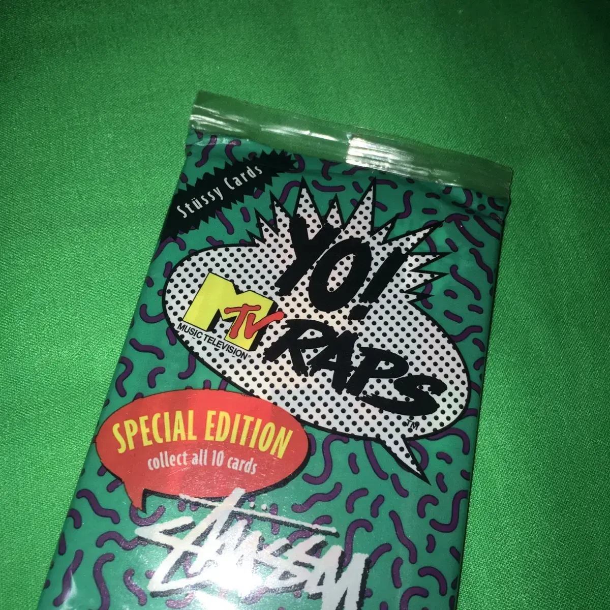 stussy X mtv cards _Yo! Mtv Raps