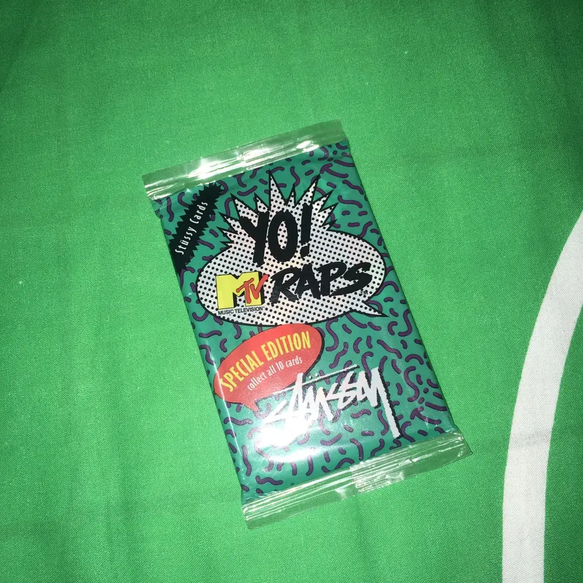 stussy X mtv cards _Yo! Mtv Raps