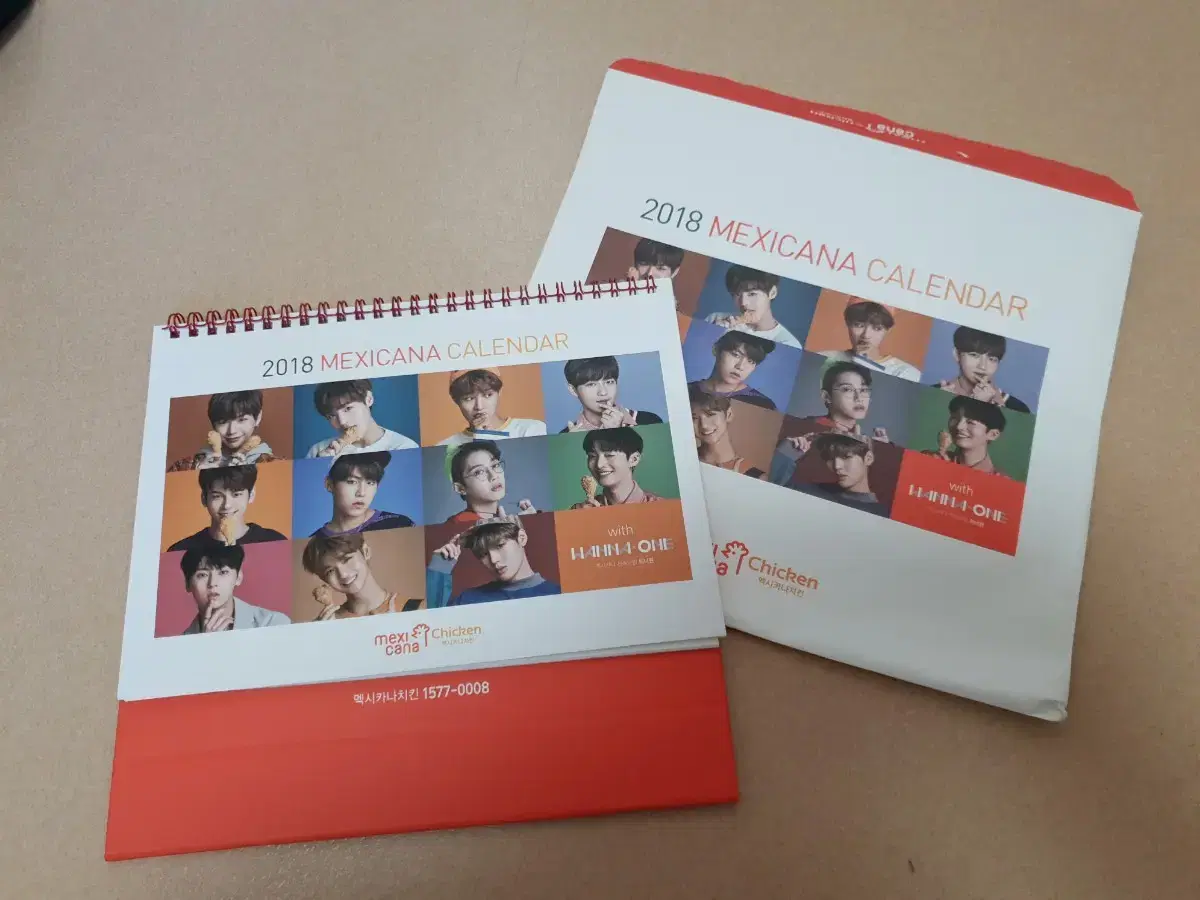 Wanna One Mexicana CalendarSell :->