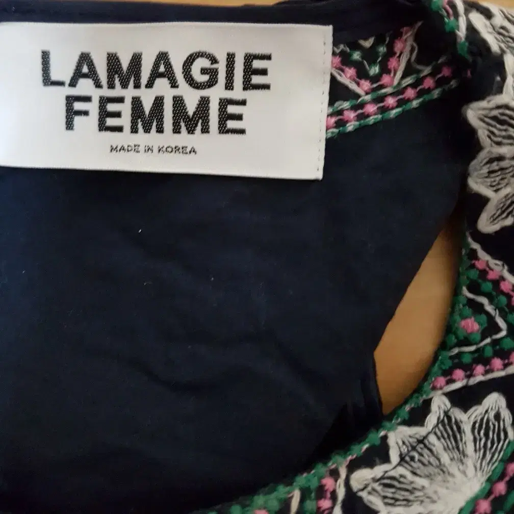 (55) LAMAGIE FEMME 자수 언발 럭셔리원피스 *가격다운*