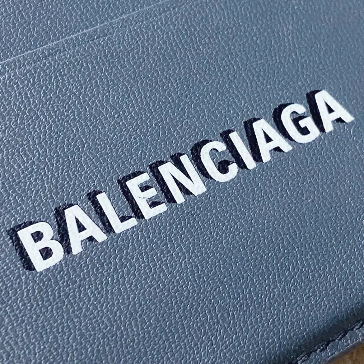 [정품] BALENCIAGA 발렌시아가 3D 로고프린팅 카드지갑