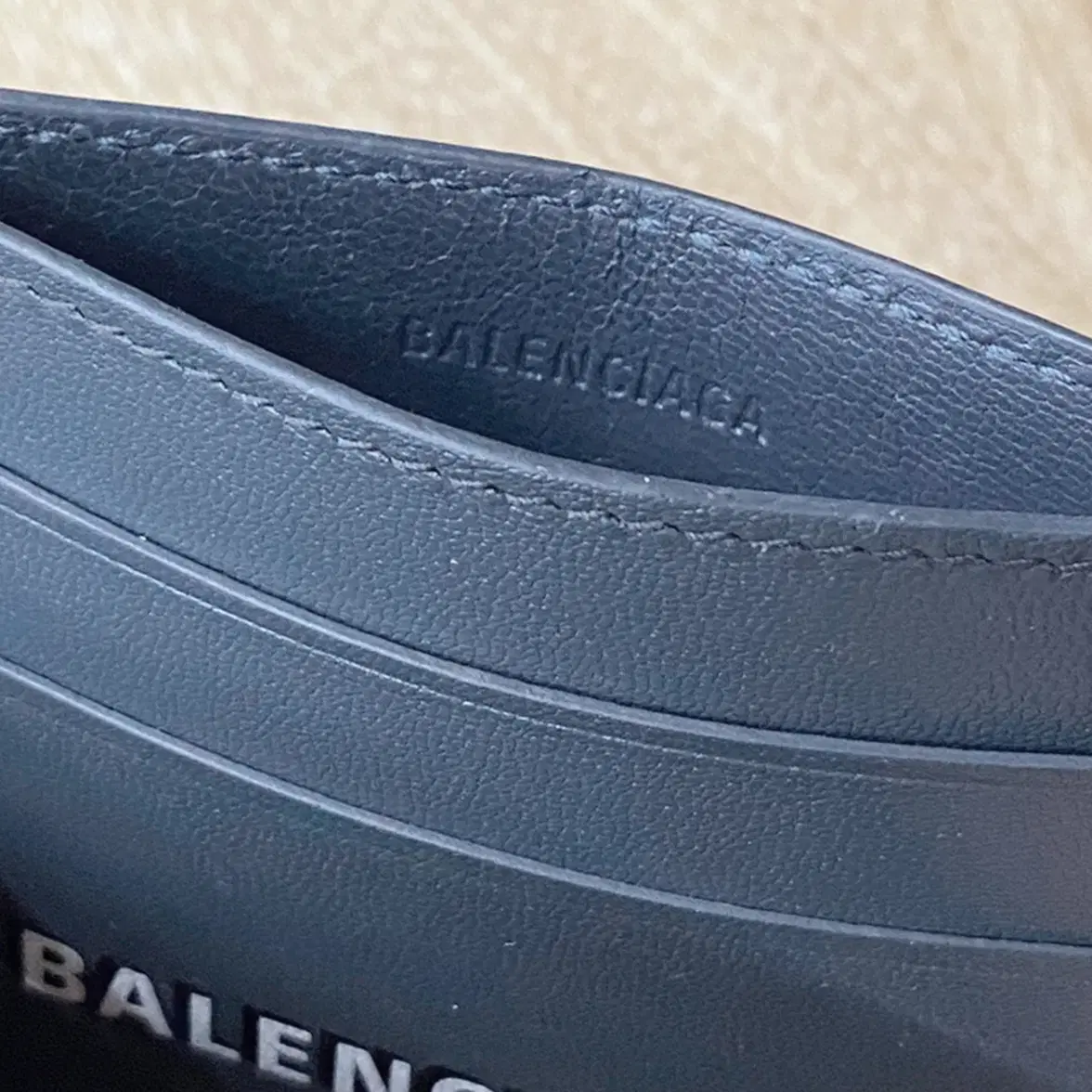 [정품] BALENCIAGA 발렌시아가 3D 로고프린팅 카드지갑