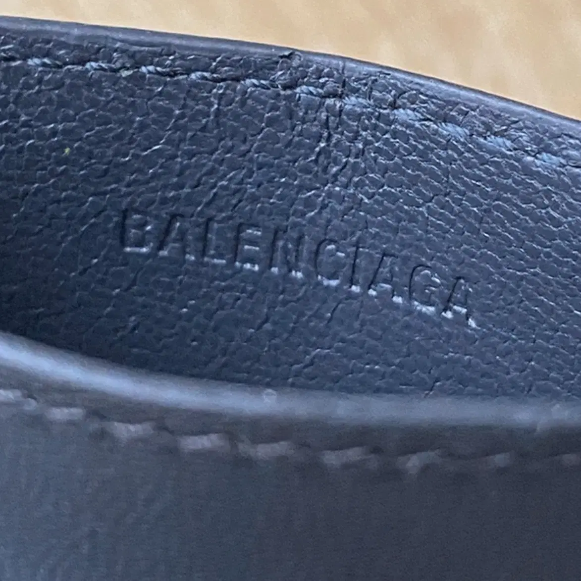 [정품] BALENCIAGA 발렌시아가 3D 로고프린팅 카드지갑