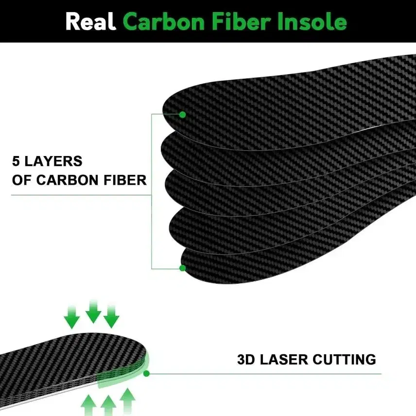 카본깔창 카본인솔 사이즈240~275mm 런닝 런닝화