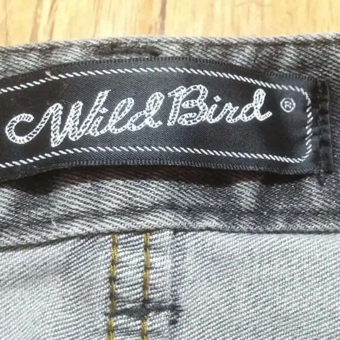 Wild Bird 워싱 데님진 30