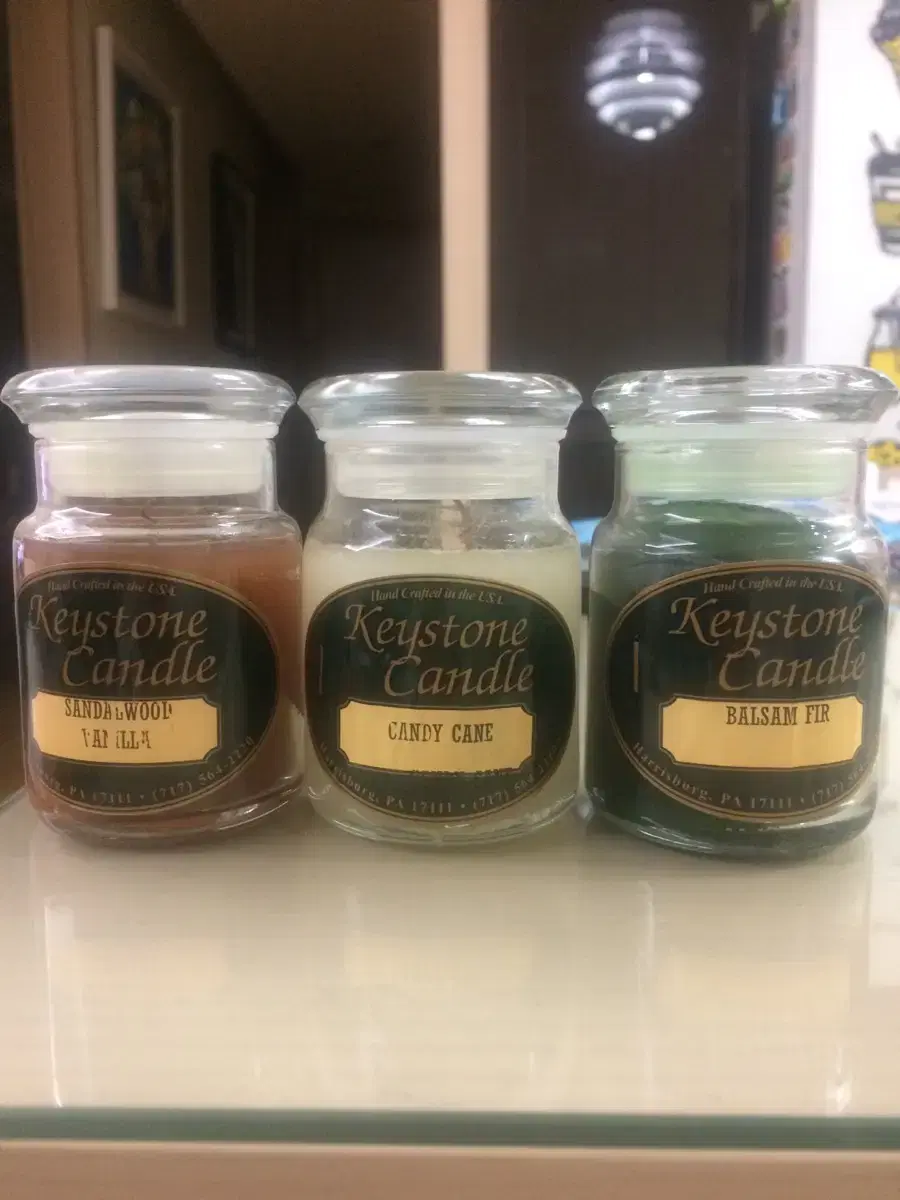 Keystone Candle 3개