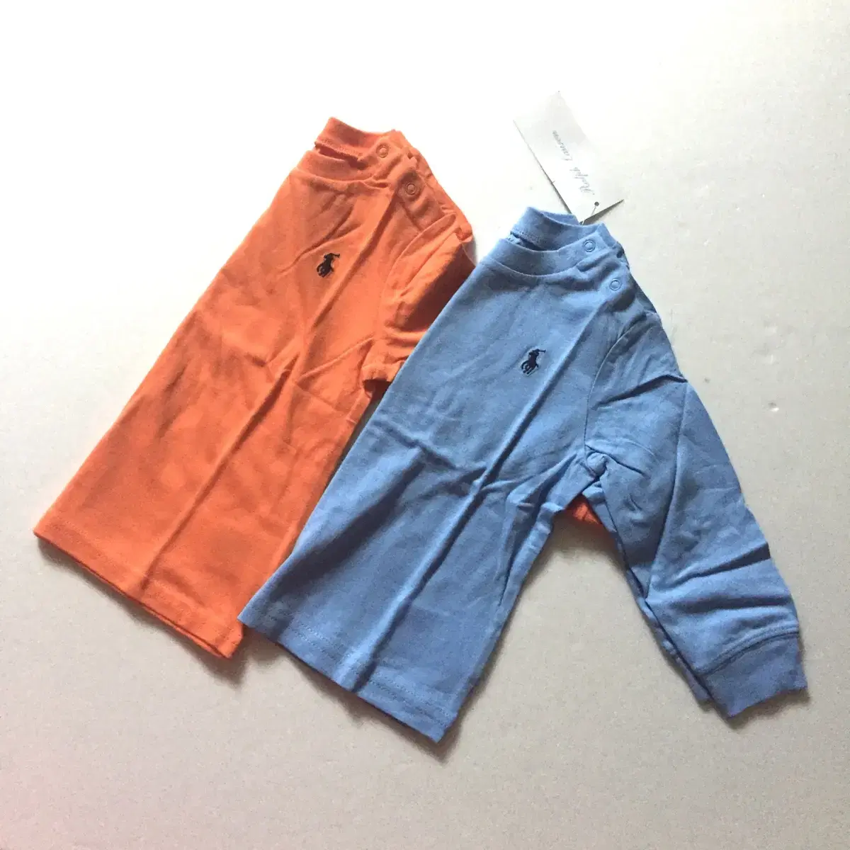 POLO 정품 컬러 포니티셔츠 2piece