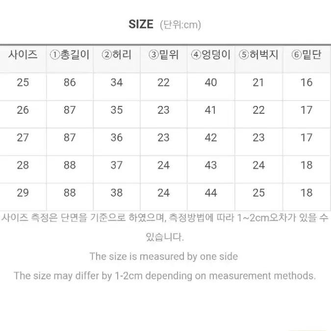 업타운홀릭 연청 일자바지 26사이즈 새상품