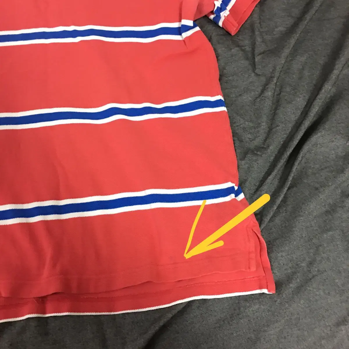 Tommy Hilfiger S/S 폴로셔츠 Sz Large