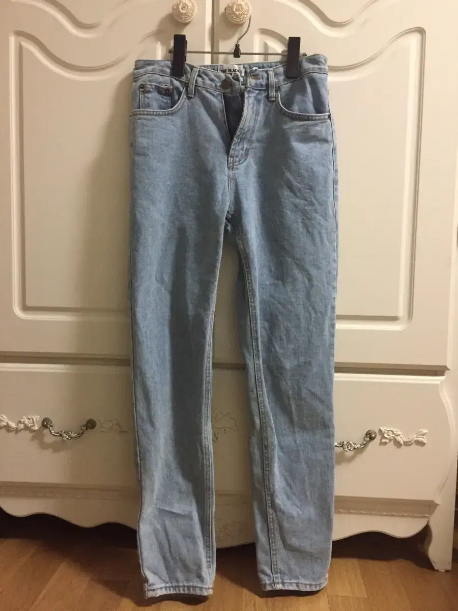 Retro denim pants, light blue jeans (price reduction)