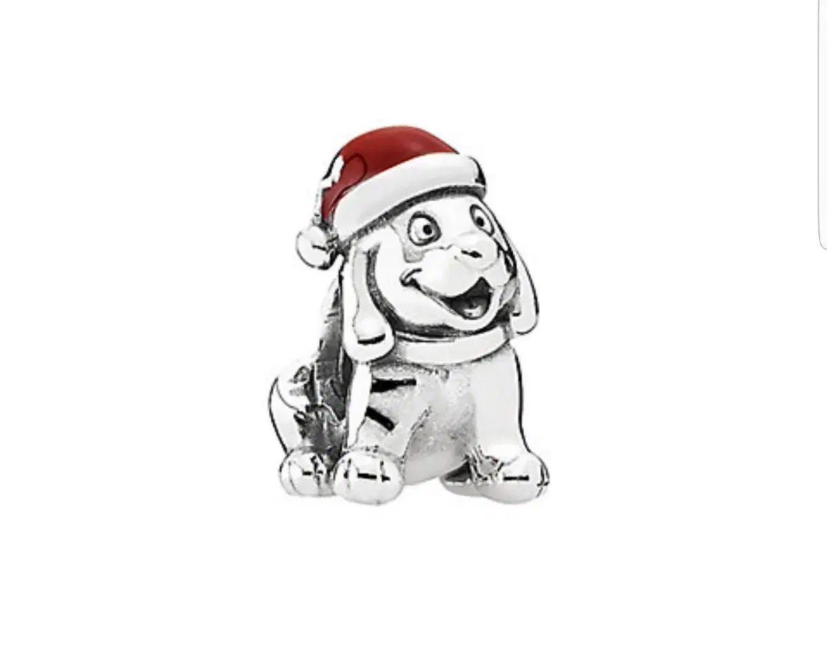 PANDORA Christmas Puppy Charm