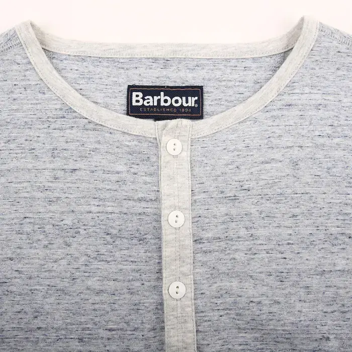 [새제품] 바버 barbour 정품 반팔티셔츠 헨리넥 XL 사이즈