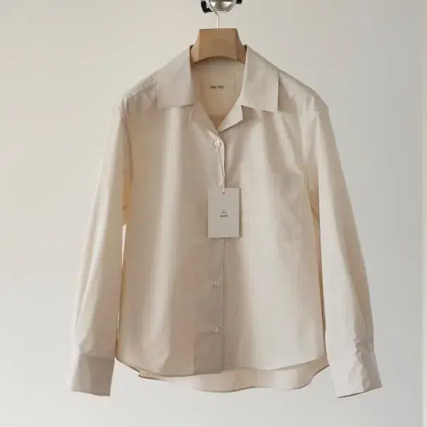 SMOKYALICE Camp Collar Shirt Light Taupe