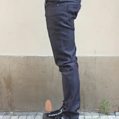 (30x34) 작게나옴누디진 그림팀 Dry Navy Nudie Jeans