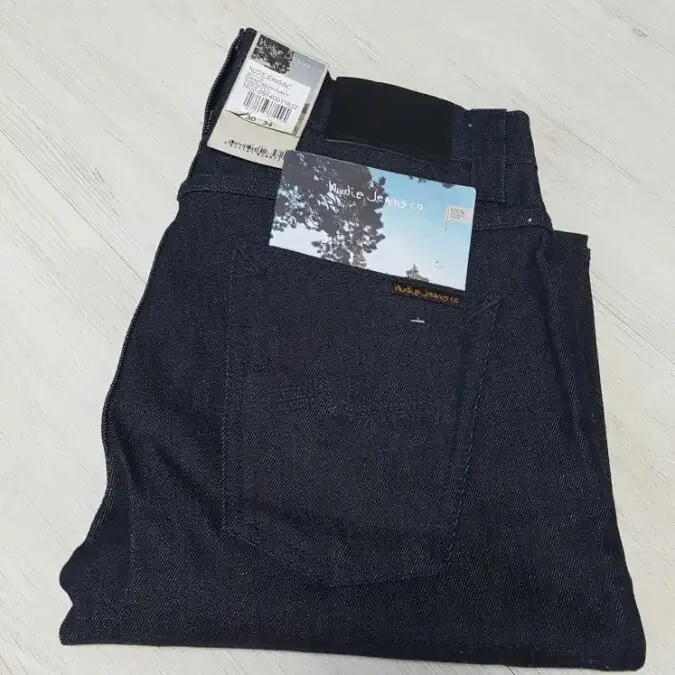 (30x34) 작게나옴누디진 그림팀 Dry Navy Nudie Jeans