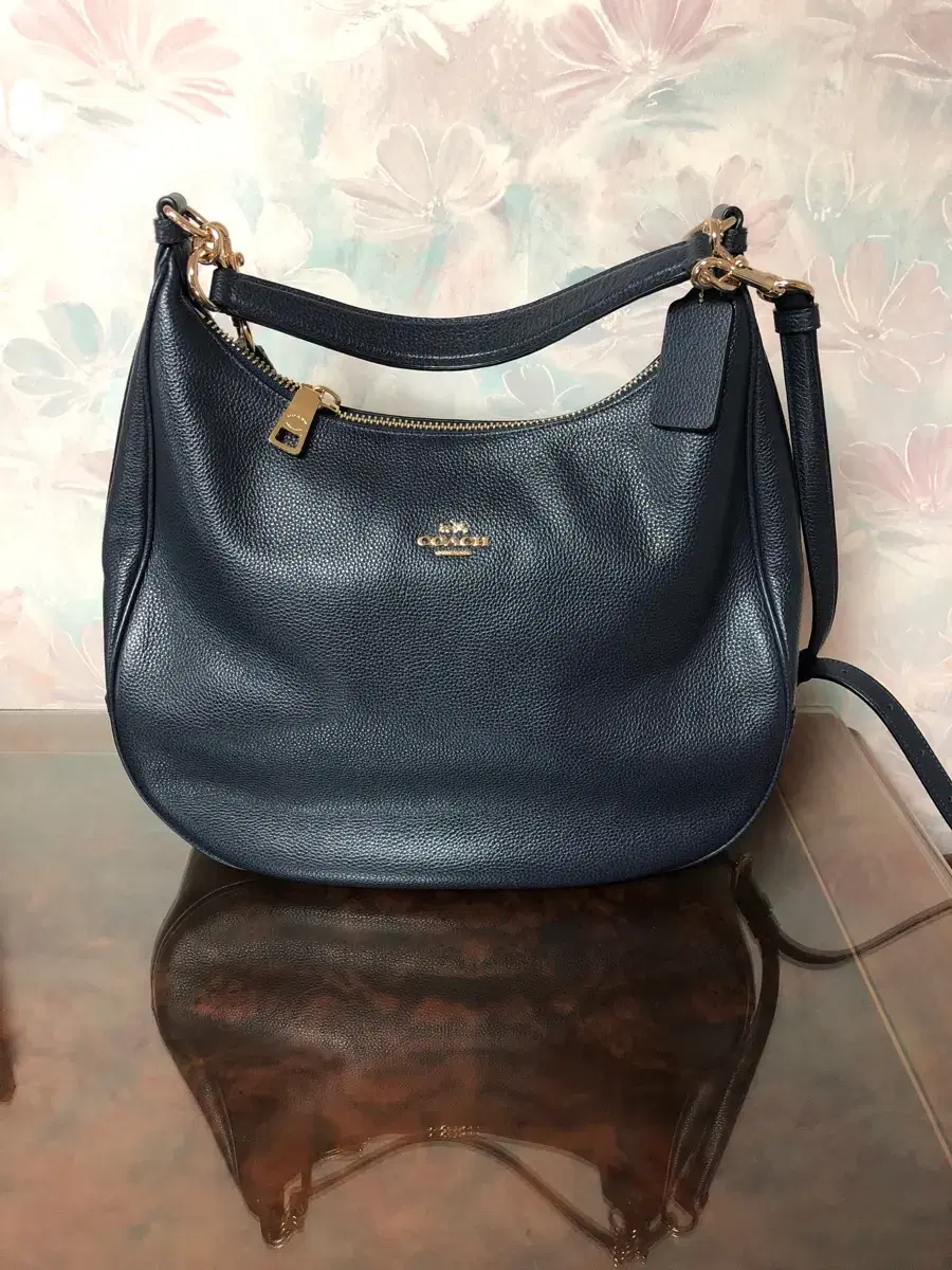 Coach Genuine Leather Crossbody Bag (Nomad Hobo)