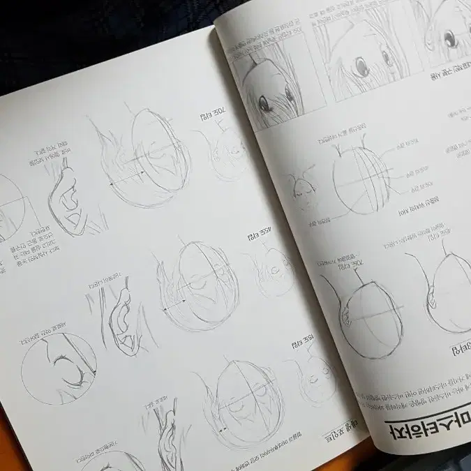 만화 캐릭터 데생 교본 팝니다!
