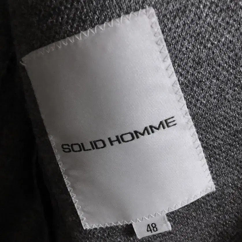 [정품]SOLID HOMME 우영미 솔리드옴므 슬림라펠 투버튼 울블레이저