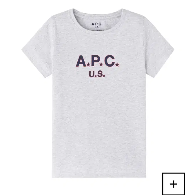 A.P.C. 아페쎄 US 로고 티셔츠