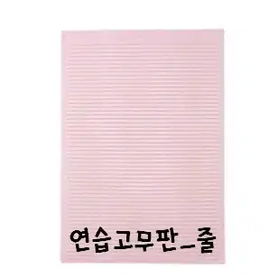 반영구연습고무판_줄(21*30)