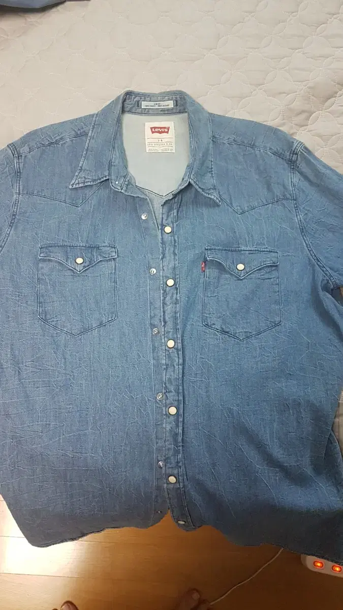 Levis Vahn Short Denim Shirt