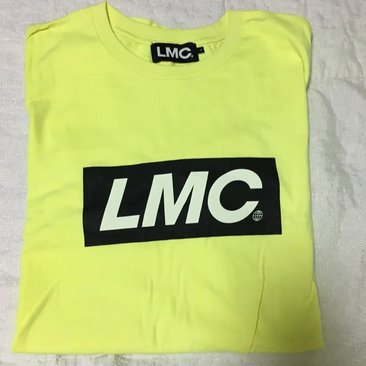 lmc 반팔 형광 네온그린 17시즌 l