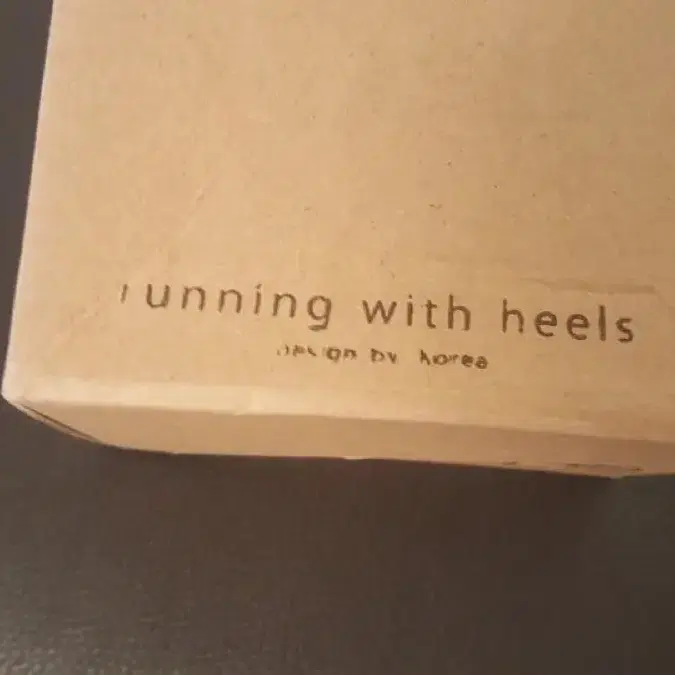 running with the heels